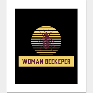 Beekeeper women, Beekeepers, Beekeeping,  Honeybees and beekeeping, the beekeeper Posters and Art